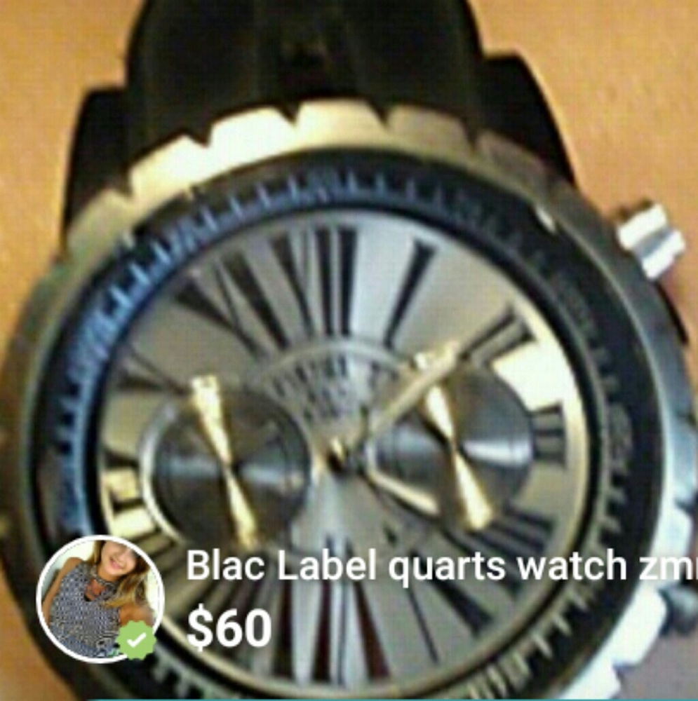 Blac Label quarts watch zmrp3027